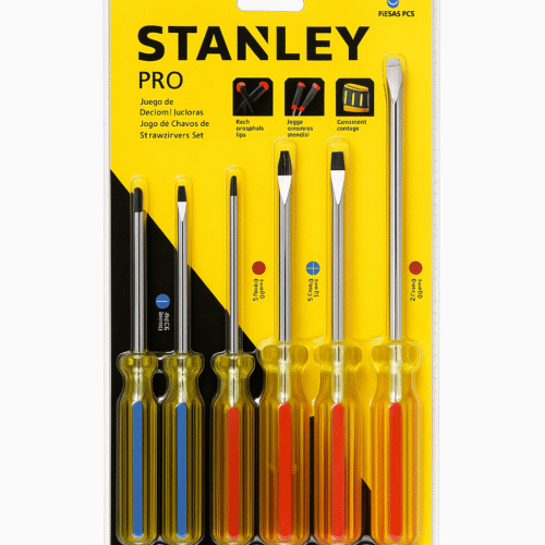 Juego de Destornilladores Stanley PRO Multiusos